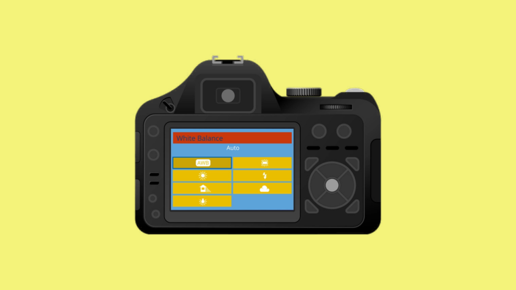 DSLR white balance