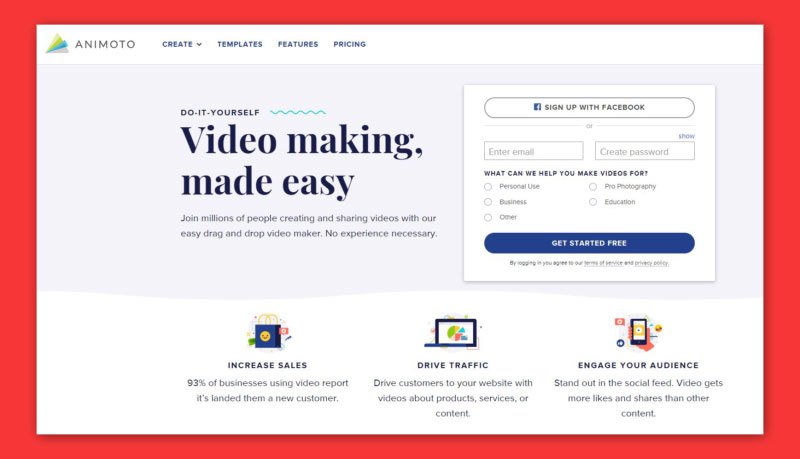 Animoto - Online Video Editors for YouTube