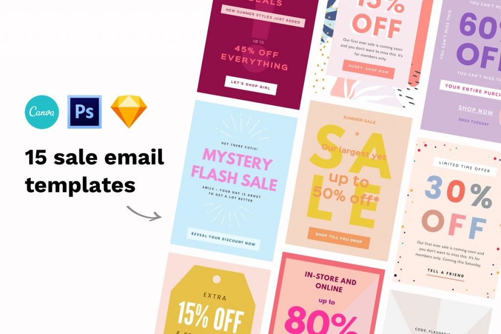 sale email templates