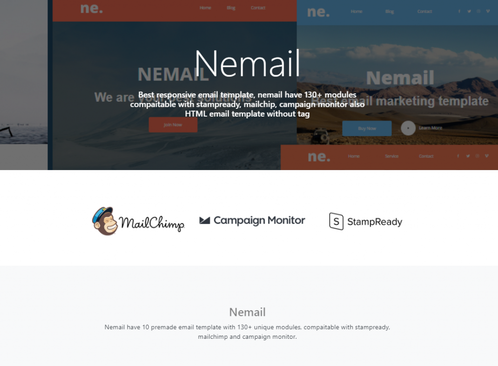 Mailchimp Email Template