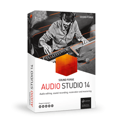 SOUND FORGE Audio Studio 14 - MAGIX Holiday Sale