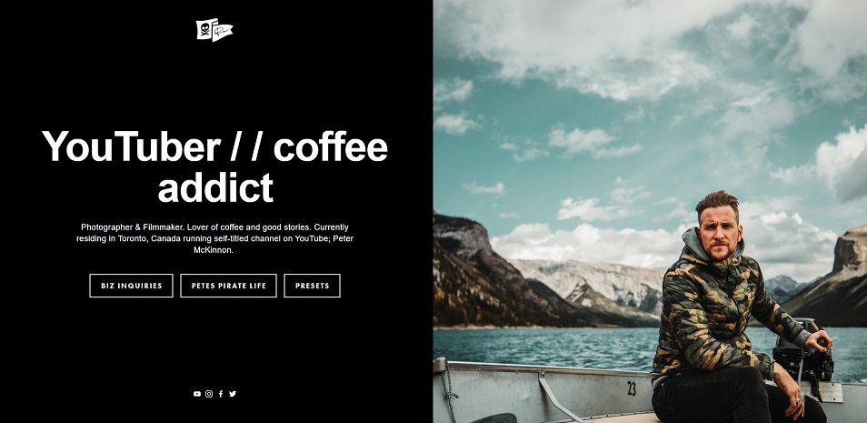 Photography website