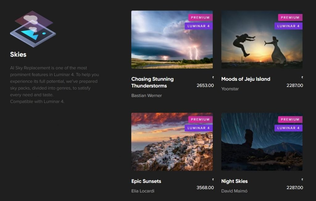 Luminar Skies