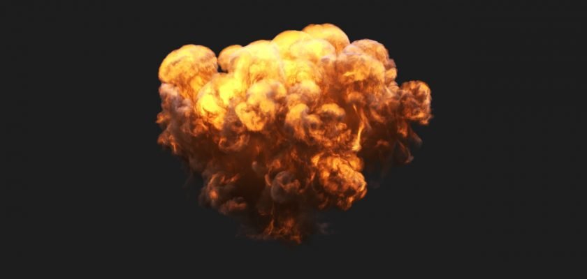 Explosion stock footage