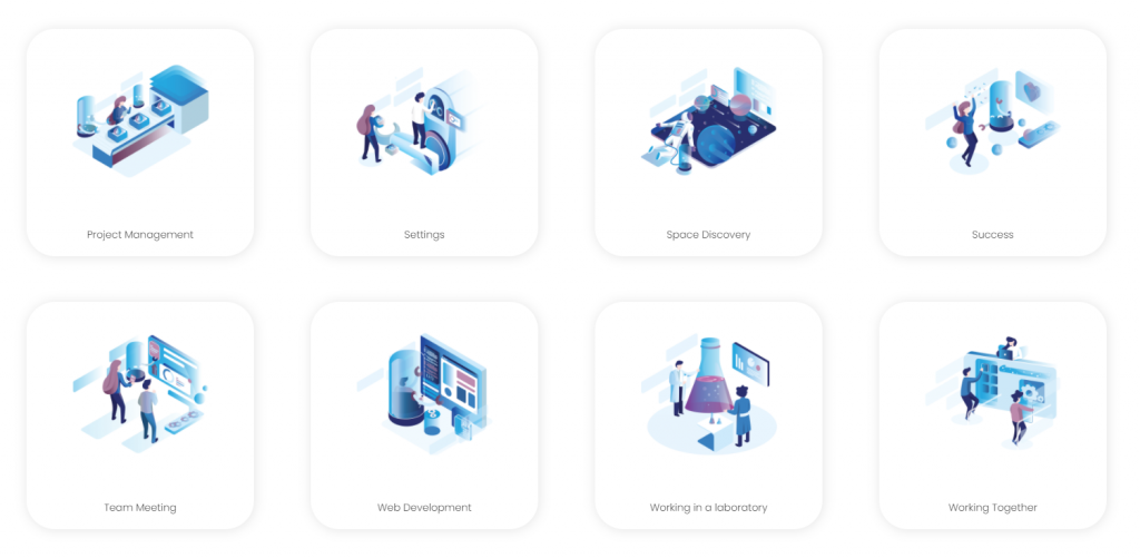 13 Isometric Vector Illustrations