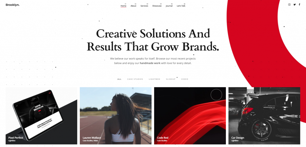 Brooklyn - Premium WordPress Themes of 2021
