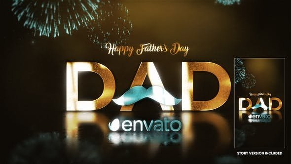 Father's Day Opener - Father's Day After Effects Templates