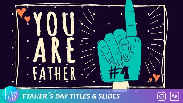 Father's Day Titles Slide