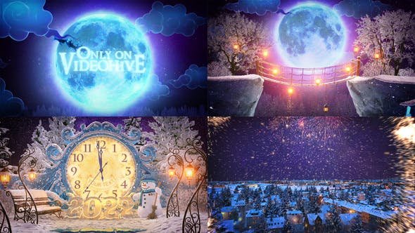 New Year Countdown 2022 After Effects Templates