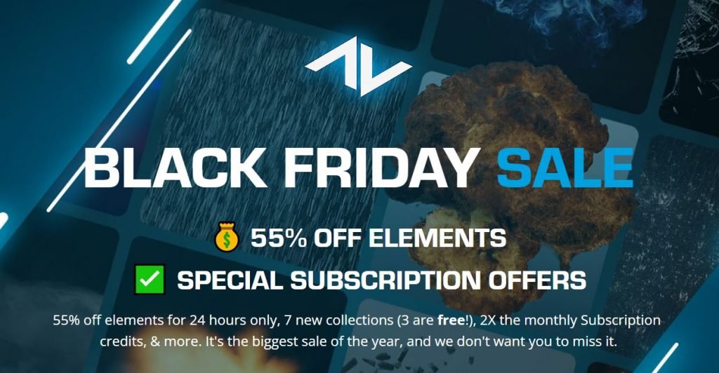 ActionVFX Black Friday Sale