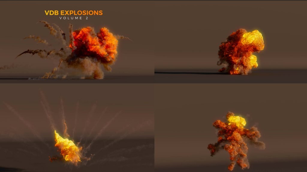 Pixel Lab VDB Explosions Bundle - 30% OFF
