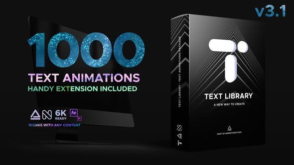 1000 Handy Text Animations