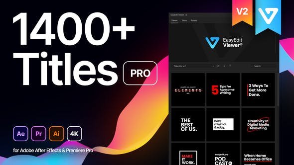 1400+ Titles Pro