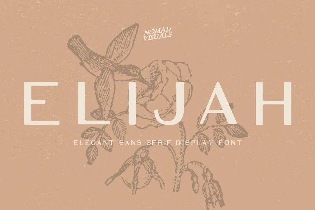 Elijah Expressive Fonts
