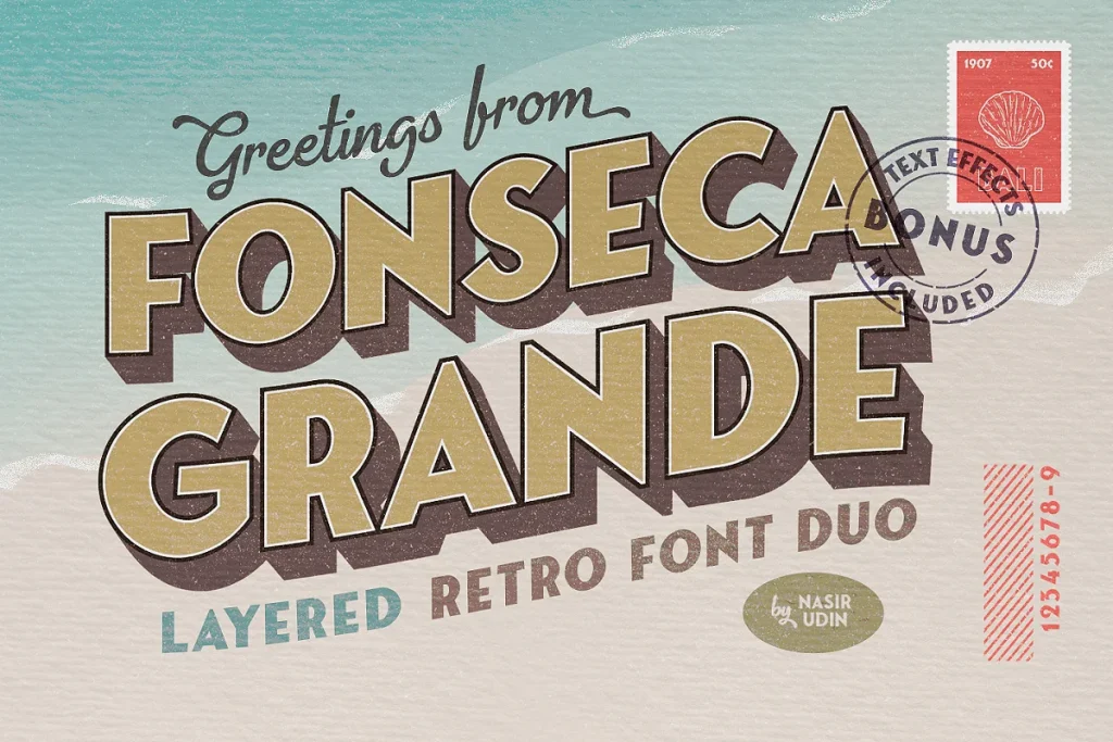 Fonseca Grande Expressive Fonts