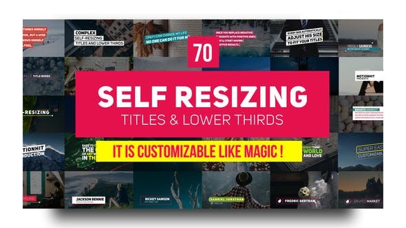 70 Self-Resizing Titles