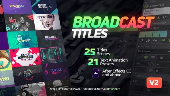 TypeX Broadcast Pack