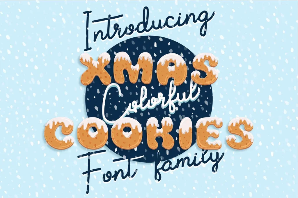 Xmas Cookies Font Family