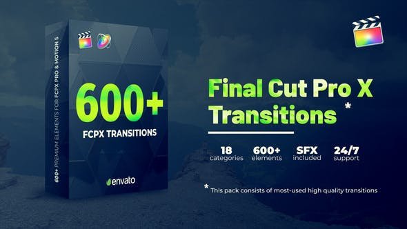 600+ Final Cut Pro Transitions