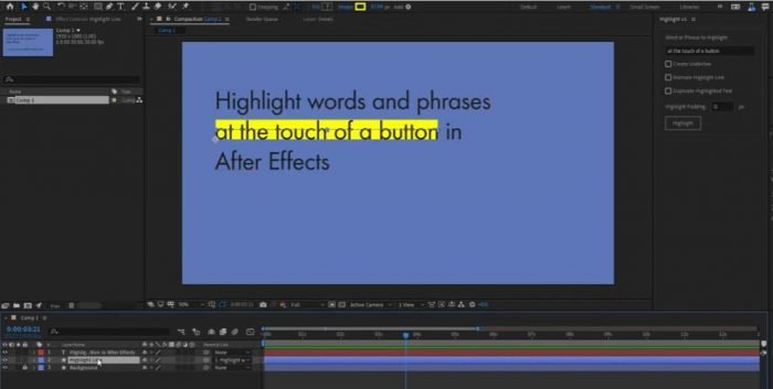 3 Easy Ways To Create Highlight Text Effect In After Effects