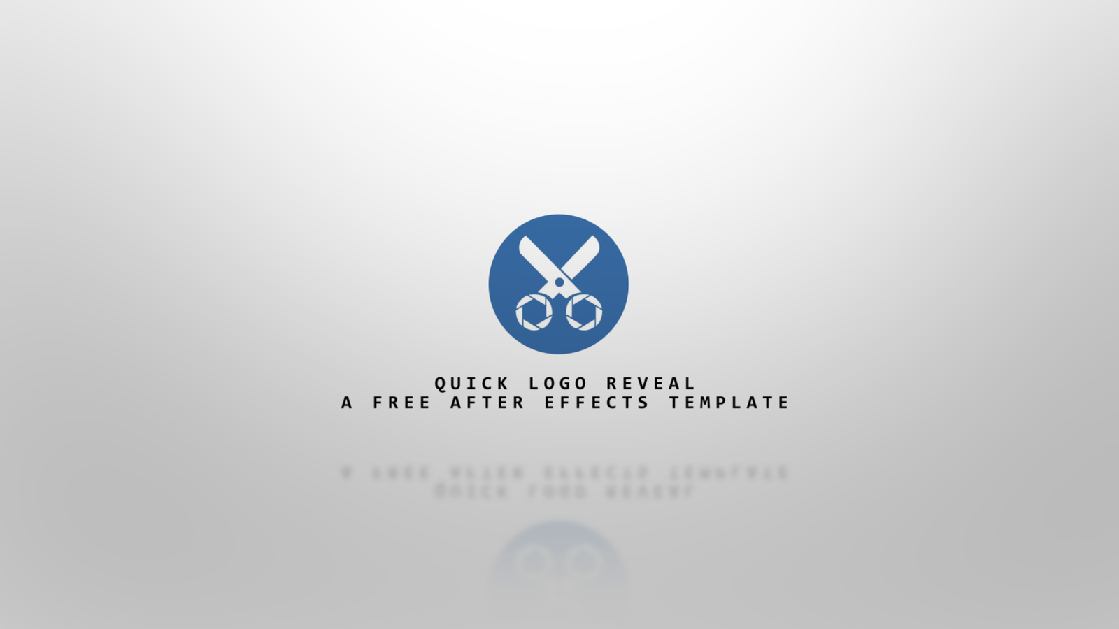 Quick Logo Reveal - Free After Effects Logo Reveal Template