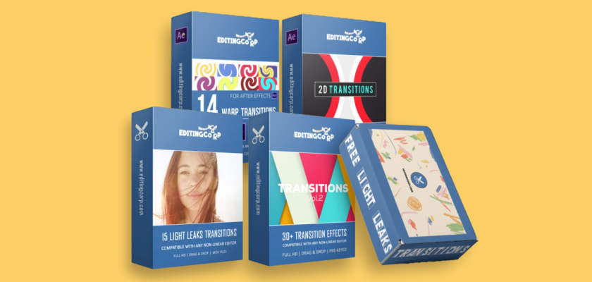 free-to-download after effects transition packs