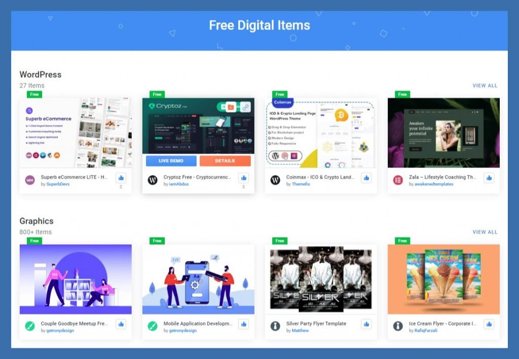 Free graphic and design assets