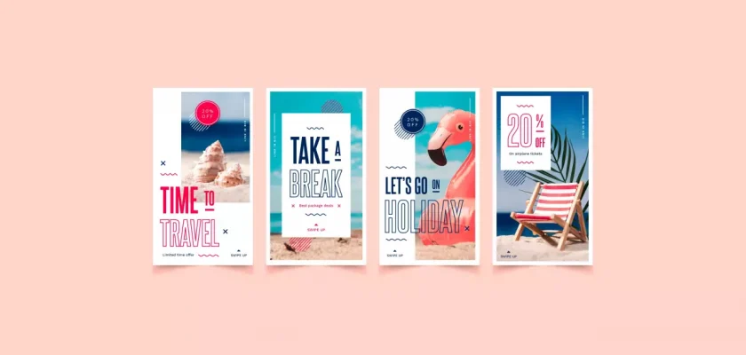 Travel Instagram Story After Effects Templates