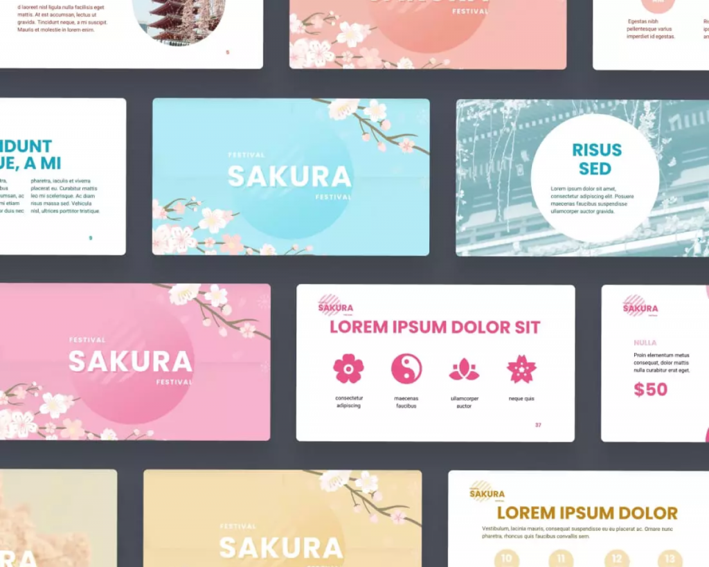 Sakura Presentation Template