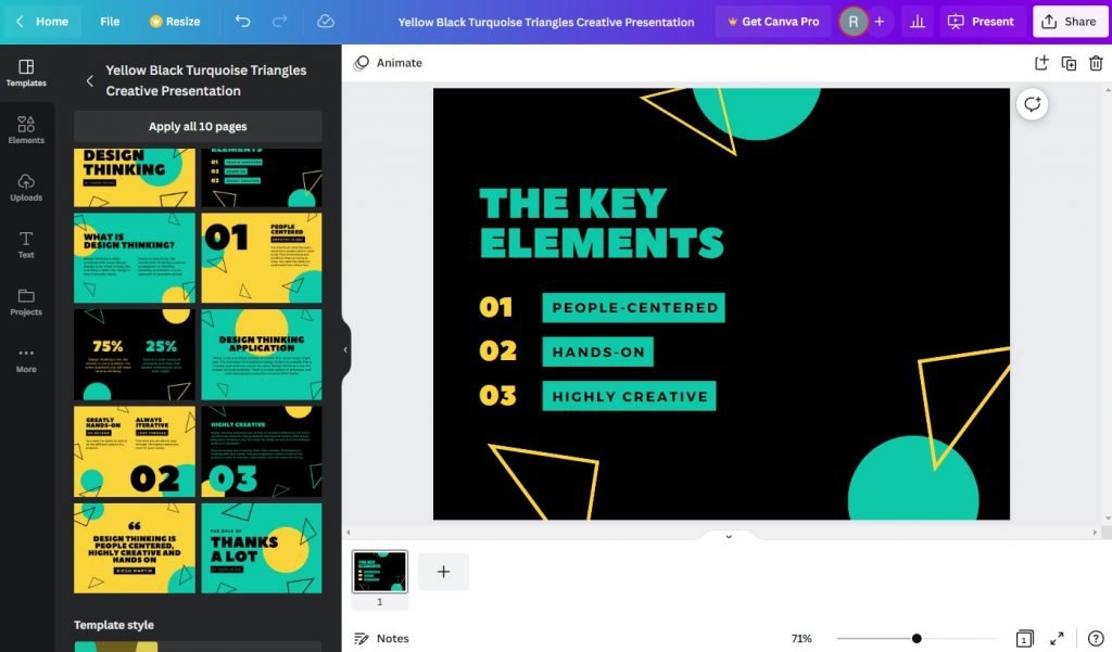 Create Presentations With Canva’s Version of PowerPoint