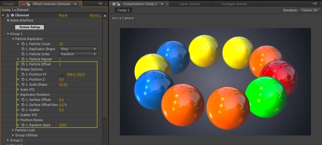 Video Copilot Element 3D Particle Replicator