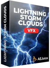 AEJuice Film VFX Bundle - Lightning Storm Clouds