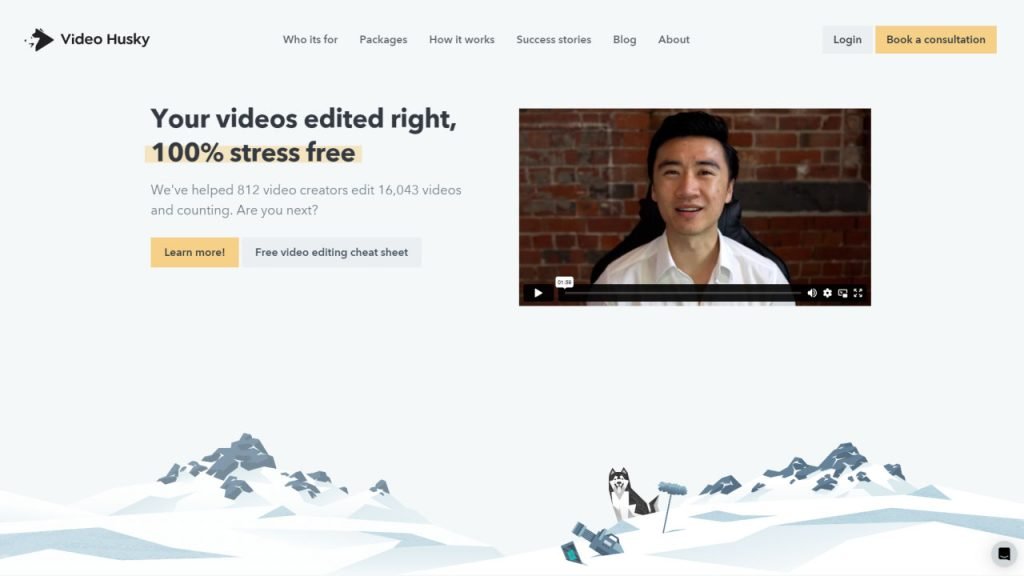 Video Husky - Online Video Editing Services