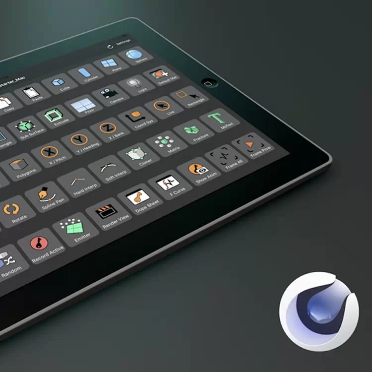 SideshowFX Cinema 4D Shortcut Icons