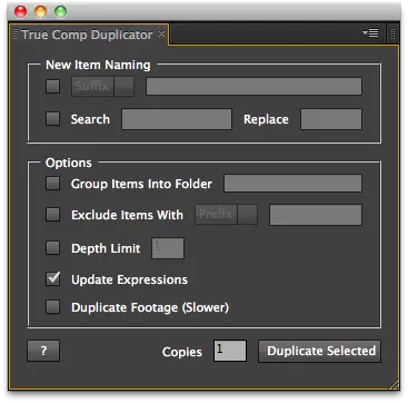 True Comp Duplicator
