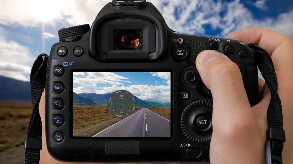 DSLR Electronic Level Indicator