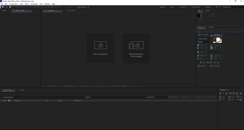 After Effects Custom Layouts