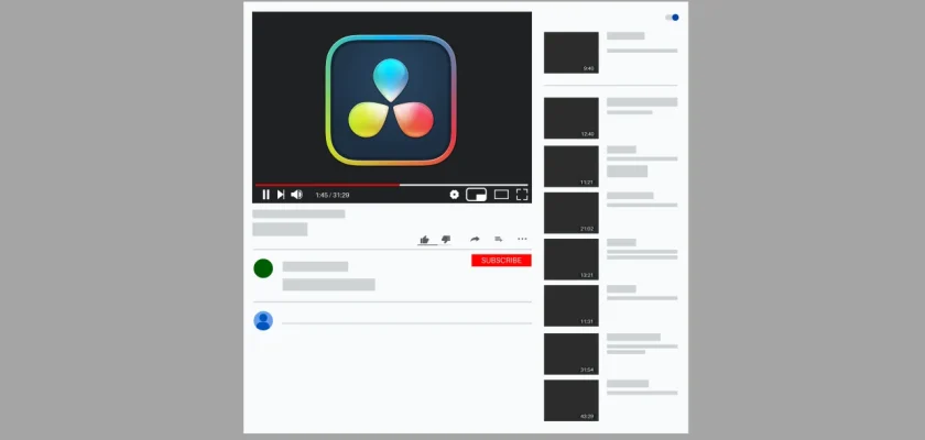DaVinci Resolve Templates For YouTubers