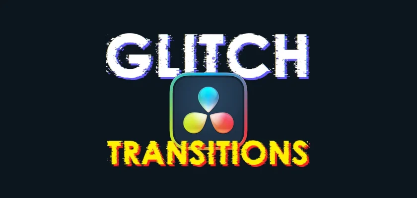 Top 10 Glitch Transitions Pack For DaVinci Resolve