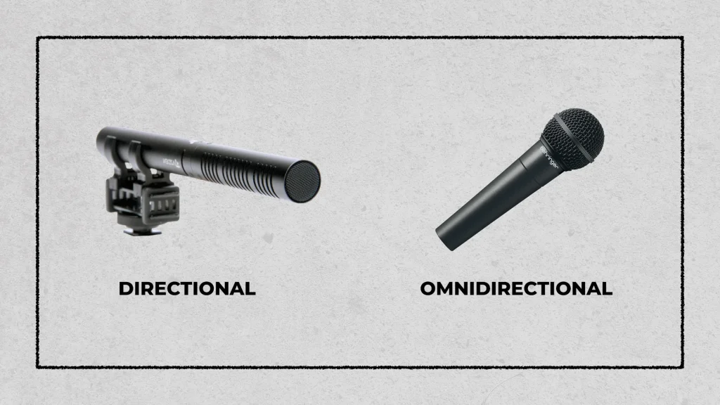 Directional and Omnidirectional Microphones