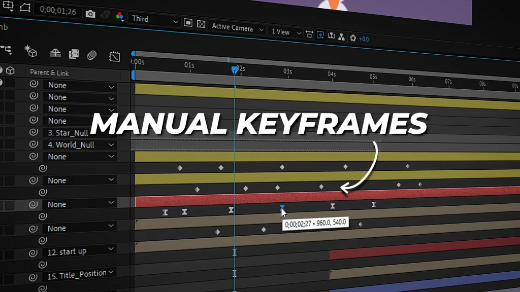 After Effects Keyframes