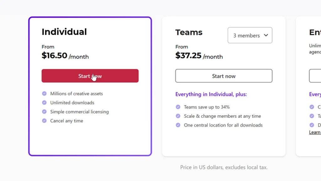 Envato Elements Subscription Fee