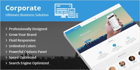 Corporate WordPress Theme