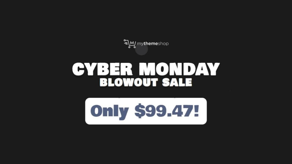 MyThemeShop Cyber Monday Sale
