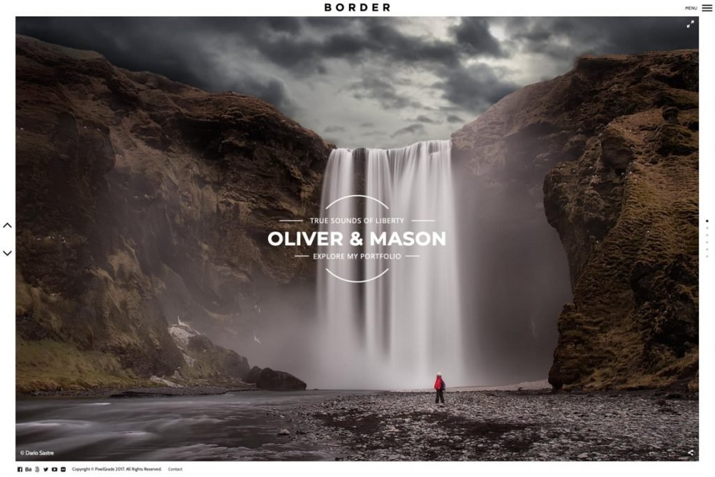 photography website wordpress theme