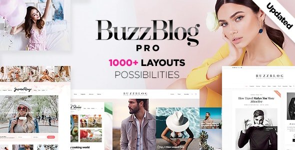 buzzblog wordpress blog theme