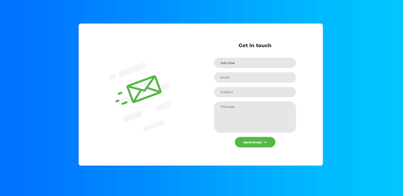contact form