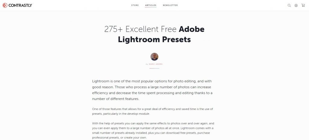 Download Free Adobe Lightroom Presets