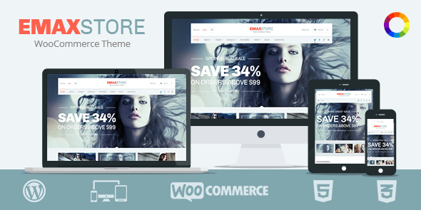 WordPress eCommerce Theme emaxstore