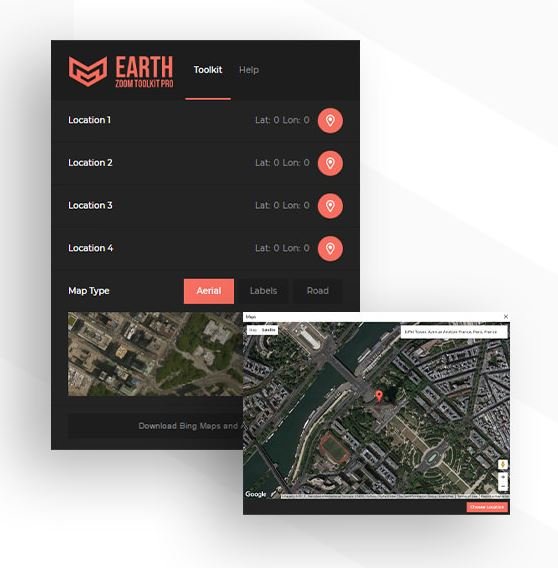 Earth Zoom Toolkit Pro
